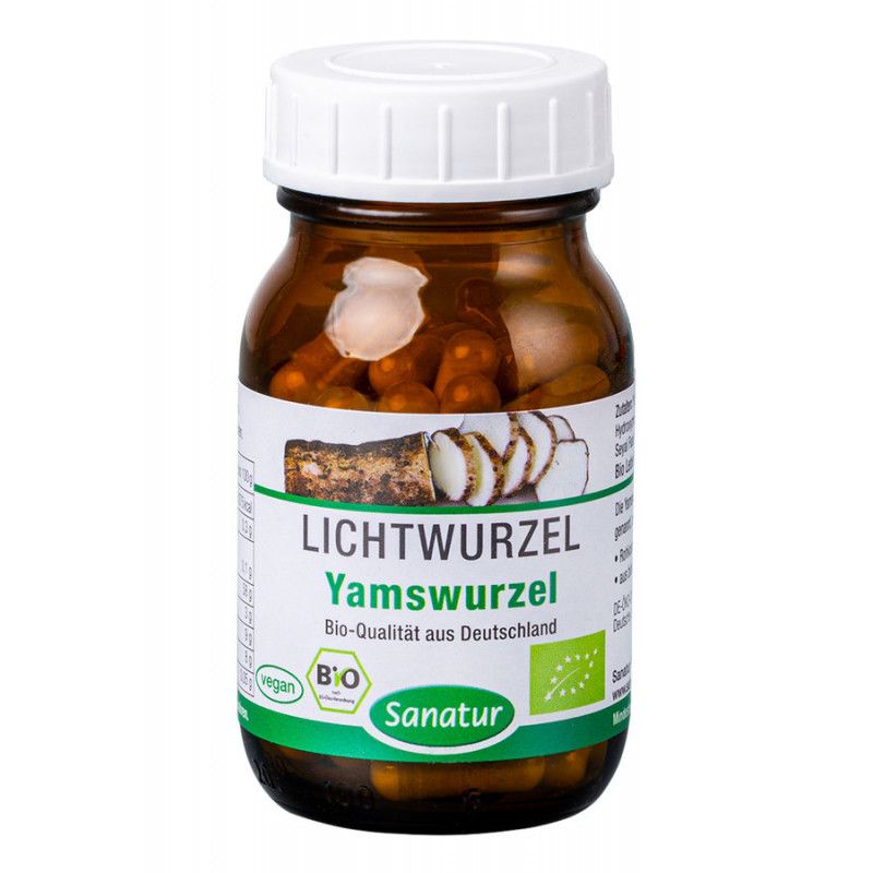 Sanatur igname / Lichtwurzel gélules (60 pièces)