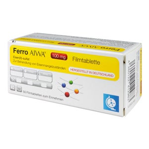 Ferro AIWA 100 mg comprimés pelliculés (50 pièces)