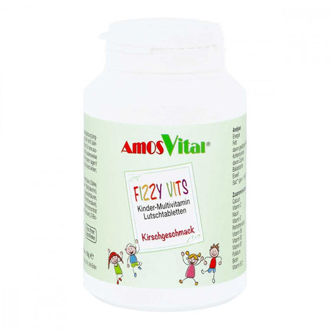 AMOSVITAL Fizzy Vits children's vitamin chewable tablets (50 count)