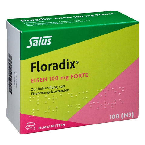 Floradix Iron 100mg forte (100 pieces)