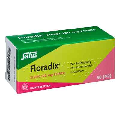 Floradix Fer 100mg forte (50 pièces)