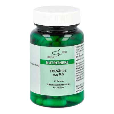 11 A Nutritheke GmbH Acide folique 0,4 mg gélules (90 gélules)