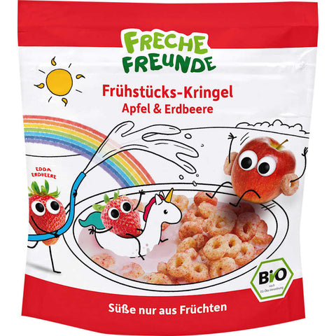 Freche Freunde apple & strawberry children's muesli from 1 year (125 g)