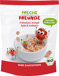 Freche Freunde muesli pour enfants pomme & fraise dès 1 an (125 g)