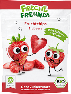 Freche Freunde chips de fruits fraise pour enfants (12 g)