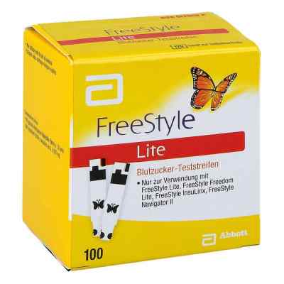 FreeStyle Lite bandelettes de test de glycémie sans codage (100 pièces)