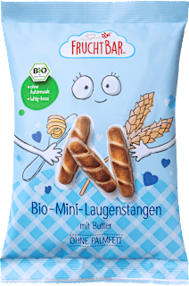 FruchtBar Snack pour enfants mini-bâtonnets au beurre dès 3 ans (90 g)