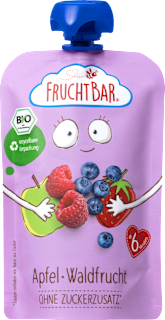FruchtBar purée de fruits pomme et fruits des bois dès 6 mois (100 g)