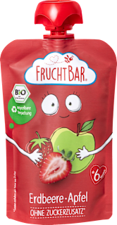 FruchtBar compote à presser fraise pomme dès 6 mois (100 g)