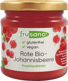 Frusano Confiture de groseilles rouges (235 g)
