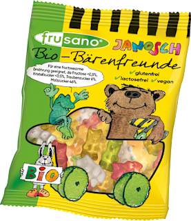 Frusano Janosch Bärenfreunde bonbons gélifiés aux fruits (50 g)