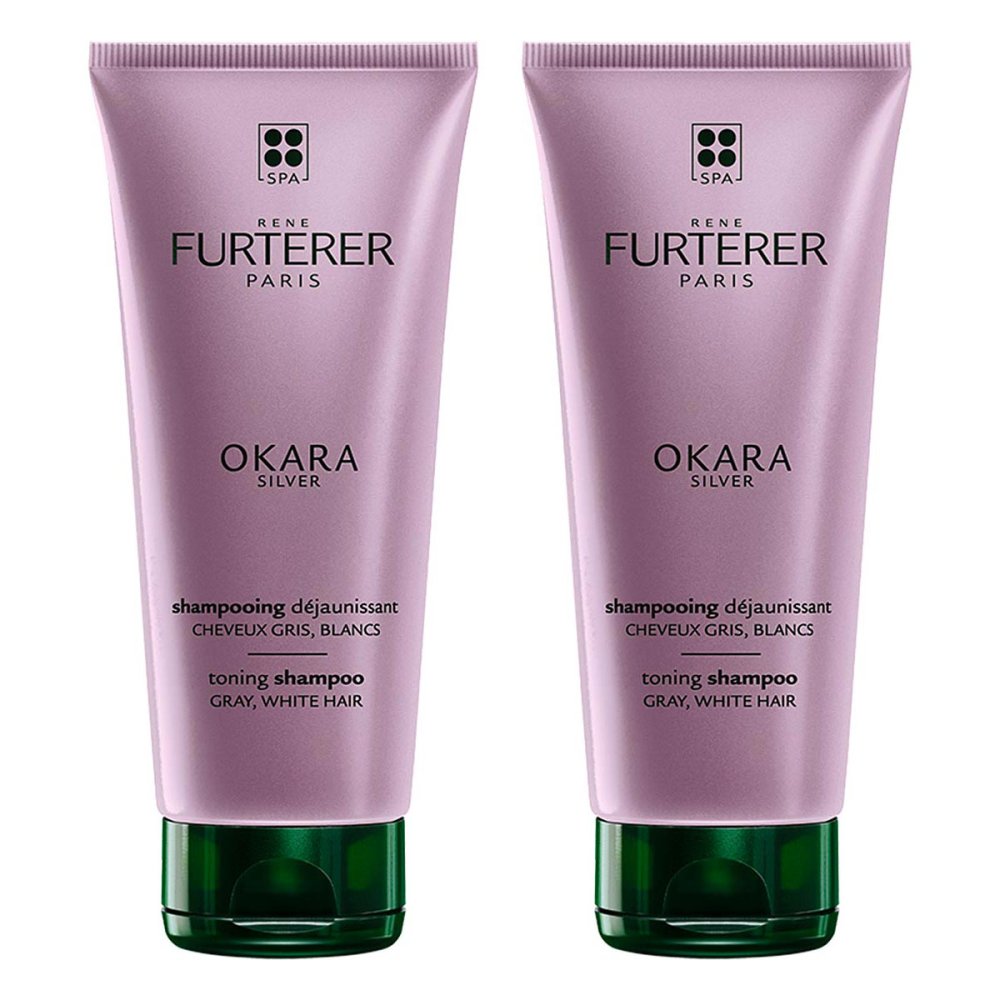 Furterer Okara Silver Polarglanz shampooing (2x200 ml)