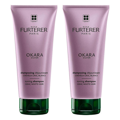 Furterer Okara Silver Polarglanz shampooing (2x200 ml)