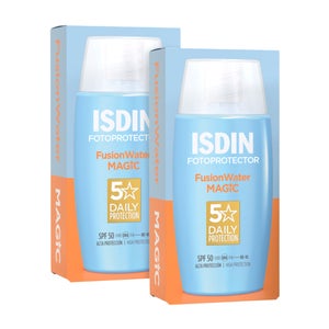ISDIN FusionWater MAGIC crème solaire double pack (2x50 ml)