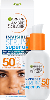 Garnier Ambre Solaire Super UV Invisible Sérum Visage LSF 50+ (30 ml)