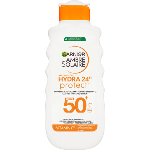 Garnier Ambre Solaire lait solaire HYDRA 24h protect SPF 50+ (175 ml)