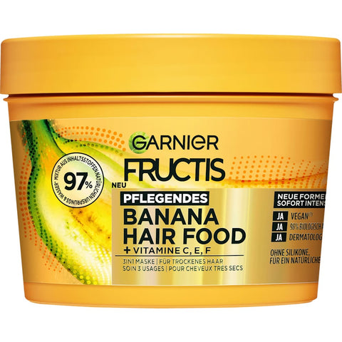 Garnier Fructis Masque 3-en-1 Banane Hair Food (400 ml)