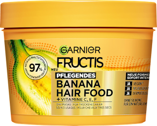 Garnier Fructis Masque 3-en-1 Banane Hair Food (400 ml)