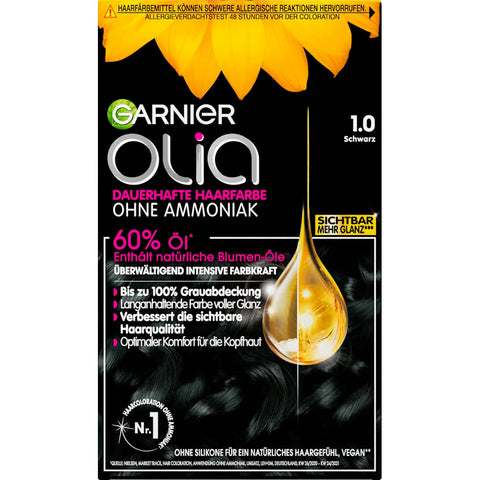 GARNIER Olia Hair Color 1.0 Black (1 piece)