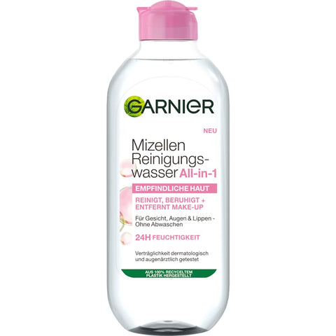 Garnier SkinActive All-in-1 Micellar Cleansing Water for Sensitive Skin (400 ml)
