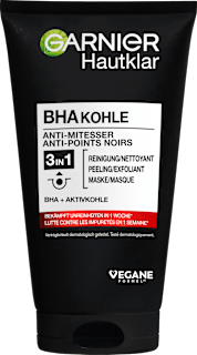 Garnier Skin Active gel nettoyant 3-en-1 au charbon anti-points noirs (150 ml)