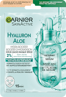 Garnier SkinActive masque en tissu Hydra Bomb à l'aloe vera (28 g)