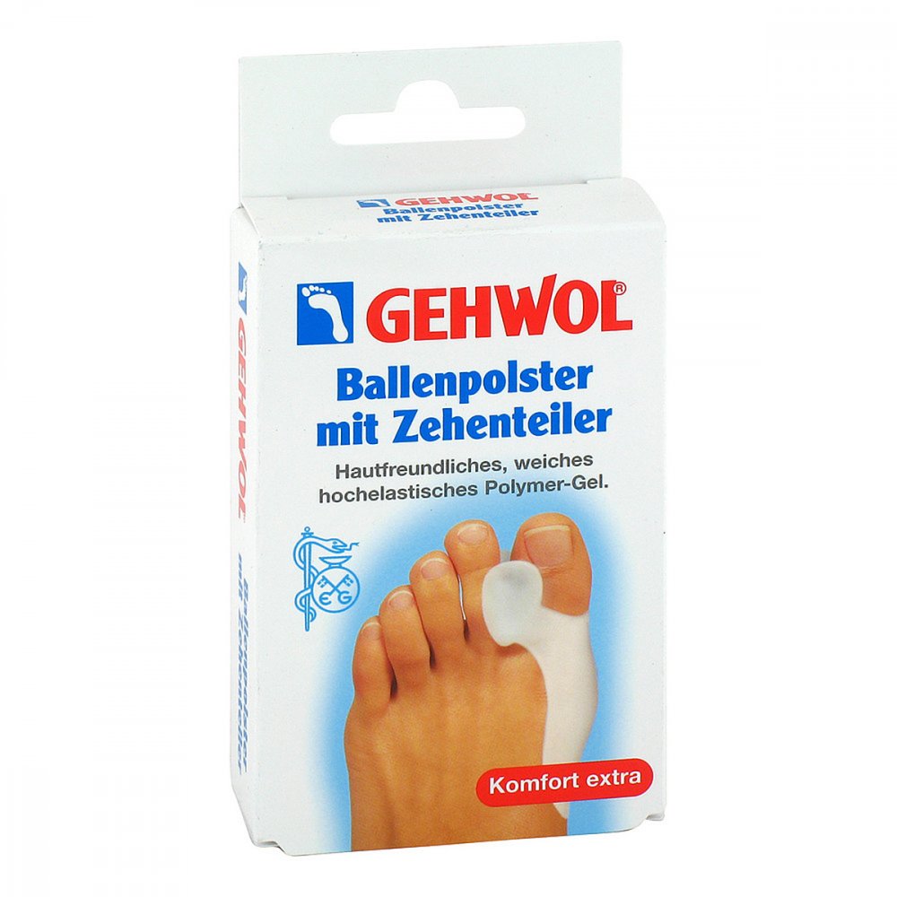 Gehwol Coussinet plantaire avec séparateur d'orteils (1 pièce)