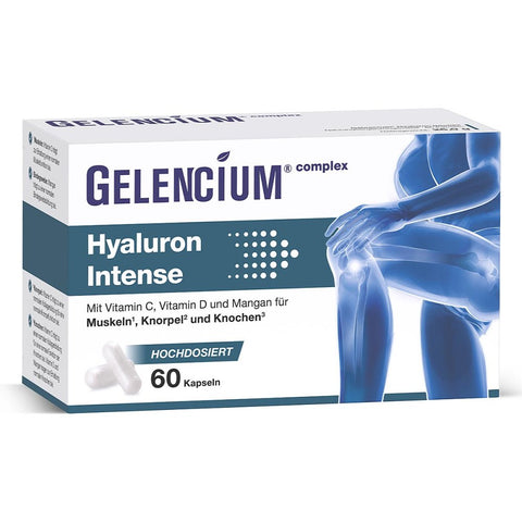 GELENCIUM Hyaluron Intense haute dose Vitamine C (60 pièces)