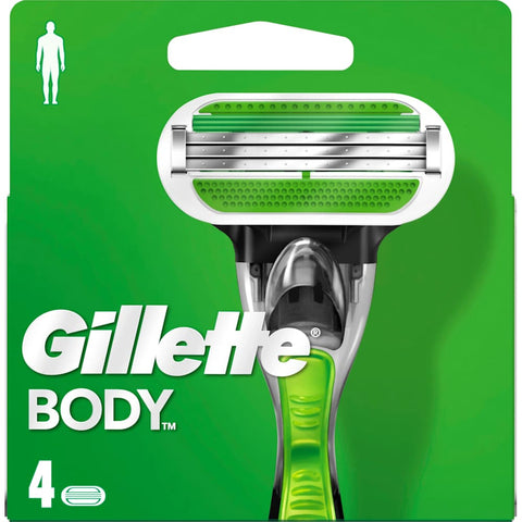 Gillette Body Razor Blades (4 count)