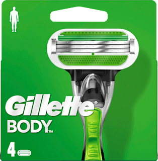 Gillette Lames de rasoir Body (4 pièces)