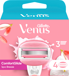 Gillette Venus Comfortglide Spa Breeze lames de rasoir (4 pièces)