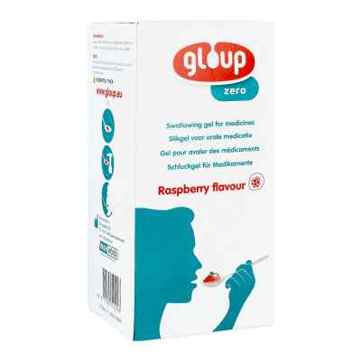Gloup Zero gel de prise de médicaments framboise (500 ml)