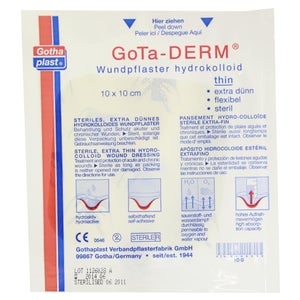 Gothaplast GoTa-DERM thin pansement hydrocolloïde stérile (1 pièce)