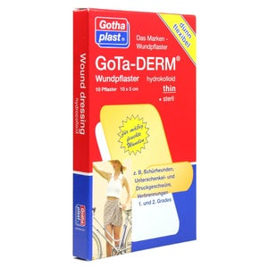 Gota-derm thin pansement hydrocolloïde stérile (10 pièces)