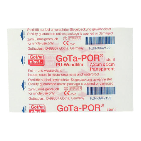Gothaplast Gota-por Pu film pour plaie stérile 7,2x5 cm (1 pièce)