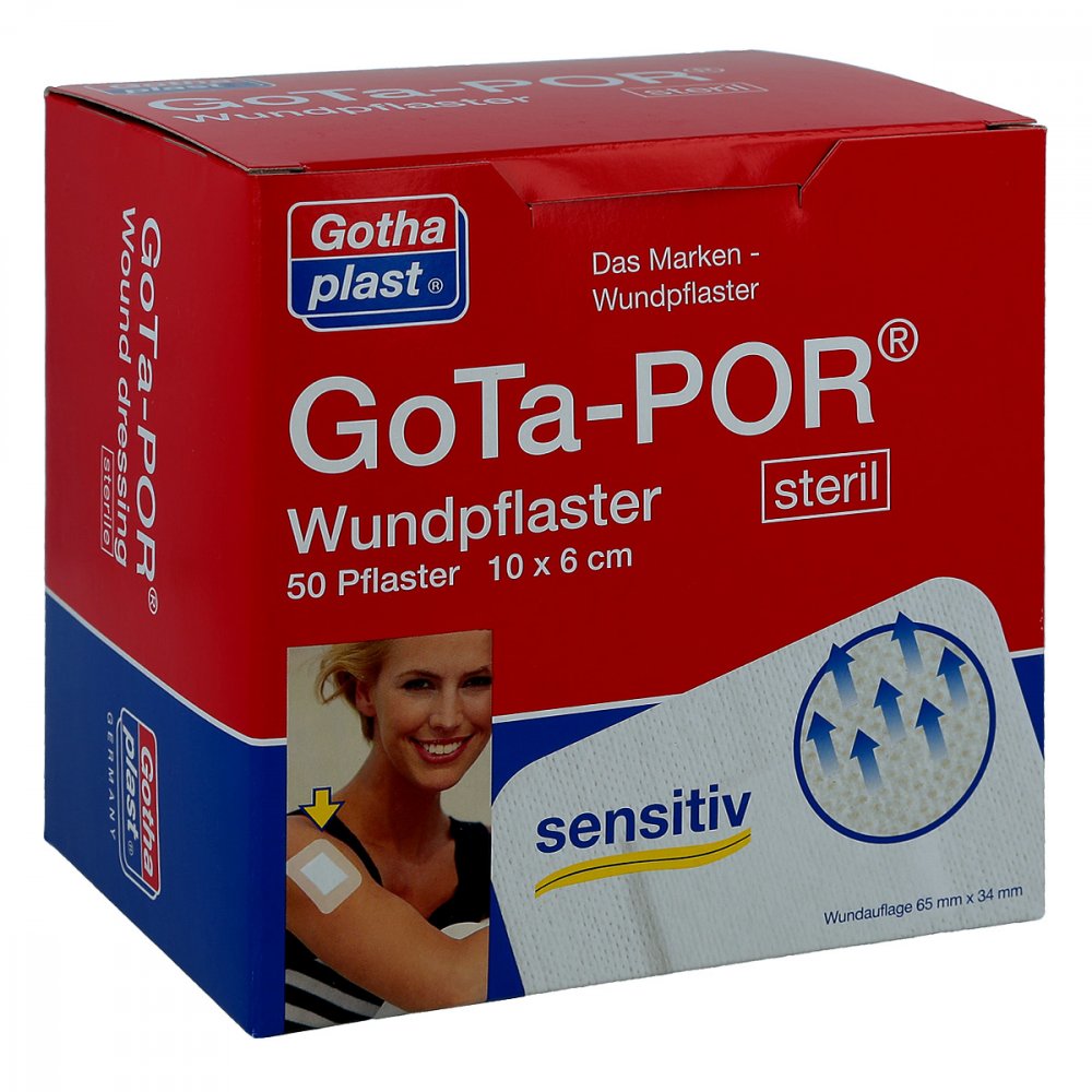 Gothaplast Gota-por pansement stérile 60x100 mm (50 pièces)