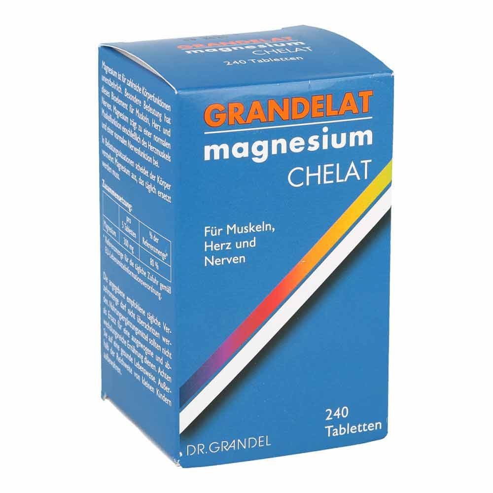 Dr. Grandel Grandelat Mag 60 Magnésium comprimés (240 pièces)
