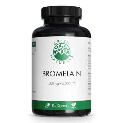 GREEN NATURALS Bromelain 500 mg vegan (150 gélules)
