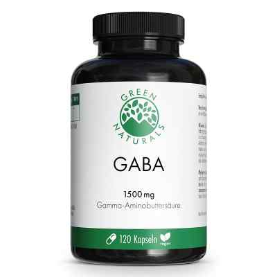Green Naturals® GABA 1500 mg gélules végétaliennes (120 gélules)