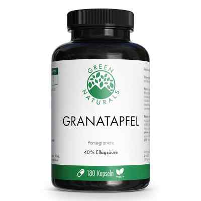 GREEN NATURALS Grenade + 40% acide ellagique gélules (180 pièces)