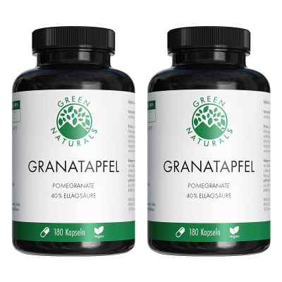 GREEN NATURALS Grenade + 40% acide ellagique gélules (2x180 gélules)