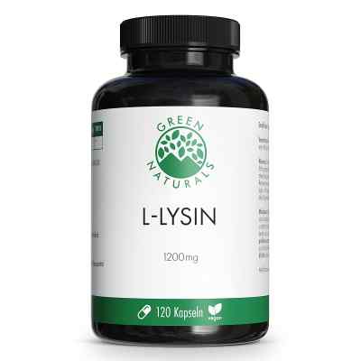 GREEN NATURALS L-Lysine 1200 mg à haute dose vegan (120 pièces)