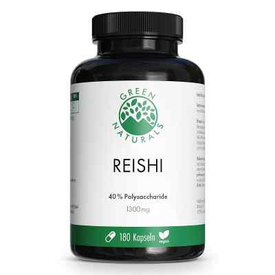 GREEN NATURALS Reishi 650 mg, gélules vegan à haute dose (180 pièces)