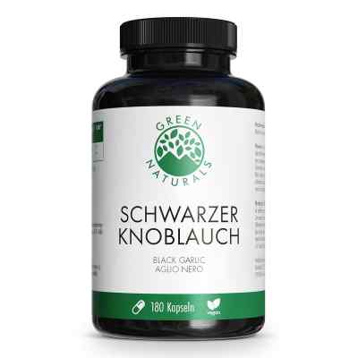 Green Naturals Ail noir 750 mg gélules vegan (180 gélules)