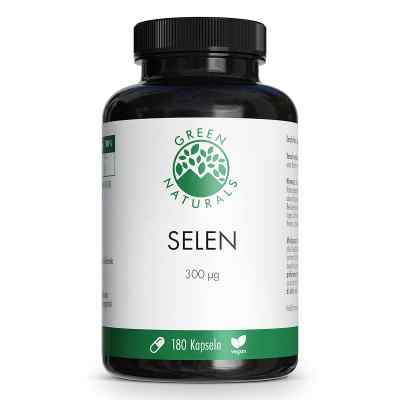 Green Naturals Sélénium 300 µg gélules pur végétal végan (180 gélules)