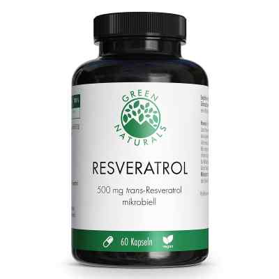 Green Naturals Trans-Resveratrol 500 mg gélules vegan (60 gélules)