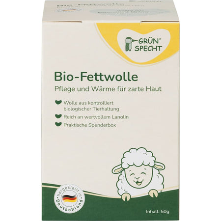 Grünspecht laine de lanoline (50 g)