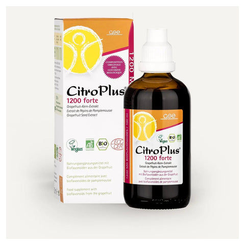 GSE CitroPlus® 1200 - Extrait de pépins de pamplemousse (Bio) 100 ml
