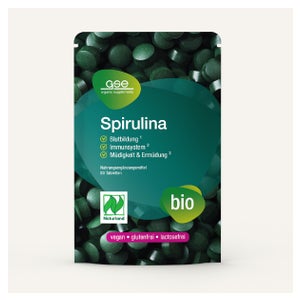 GSE Naturland Bio Spirulina comprimés (80 pièces)
