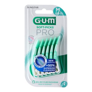 GUM Soft-Picks Pro Medium 60 Pieces
